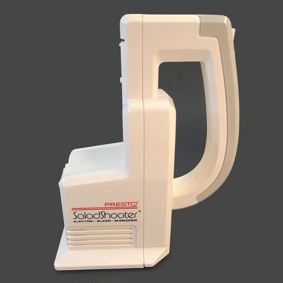 Vintage Presto Electric Salad Shooter #02910 Slicer Shredder Vegetables Cheese - Picture 3 of 12